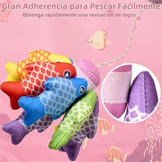 Juego Montessori Pesca y Apilables Bebés 20 Piezas