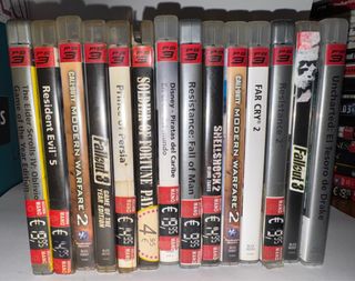 PS3 Videojuegos: Lote de 30 Títulos Variados.