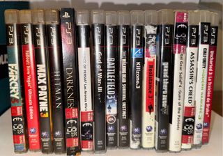 PS3 Videojuegos: Lote de 30 Títulos Variados.