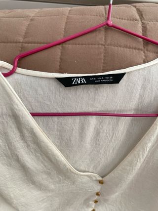 Blusa Zara Boho Chic Talla S