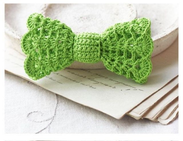 Lazo grande crochet Hecho a Mano (ideal colegio)❤️