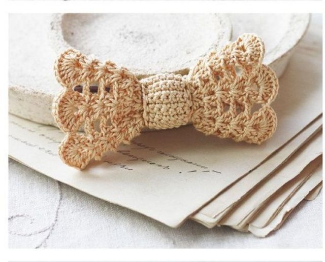 Lazo grande crochet Hecho a Mano (ideal colegio)❤️