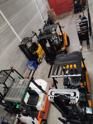 OFERTA CARRETILLA ELEVADORA, TRANSPALETA, APILADOR