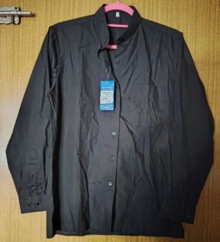 Camisa Negra Camarera Talla M