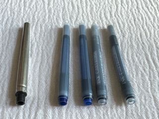 Parker Pluma y Bolígrafo Set. Con cartuchos 