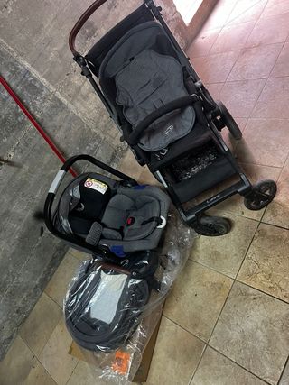 Silla de coche y carrito bebé