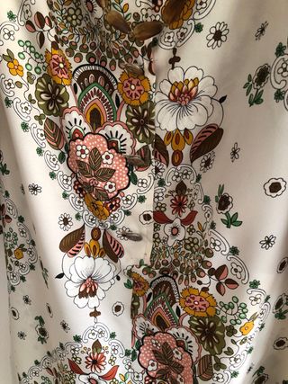 Vestido Vintage Años 70 Talla L