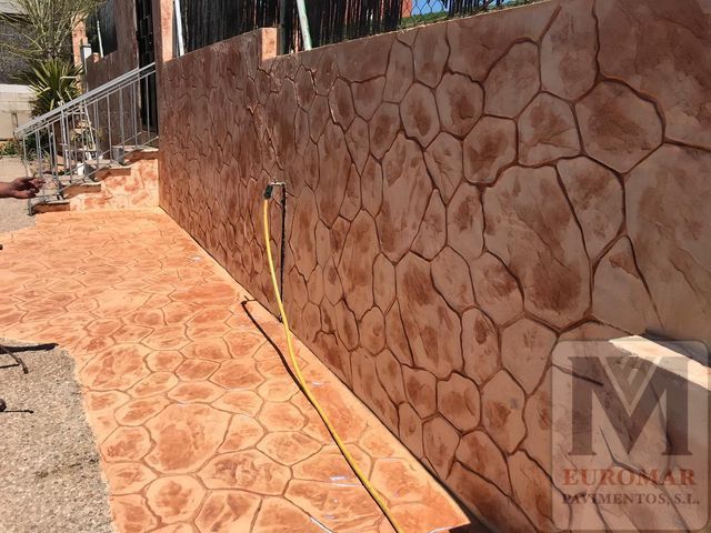 Monocapa impreso para fachadas