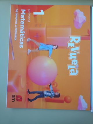 Cuaderno de Matemáticas. 1 Primaria. Revuela