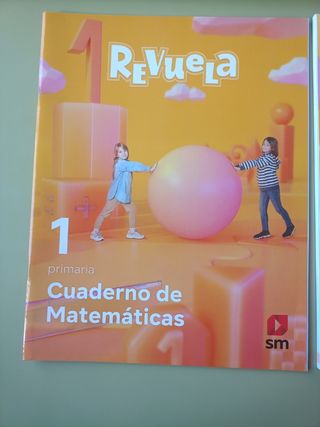 Cuaderno de Matemáticas. 1 Primaria. Revuela