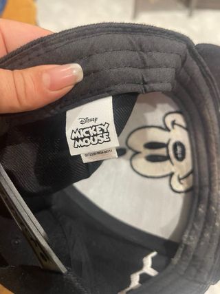 Gorra Mickey Mouse Disney Negra