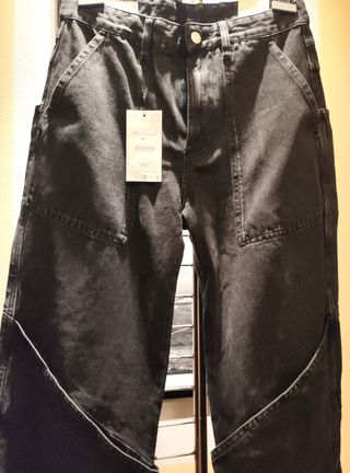 Jeans Negros Relax Fit