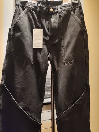 Jeans Negros Relax Fit