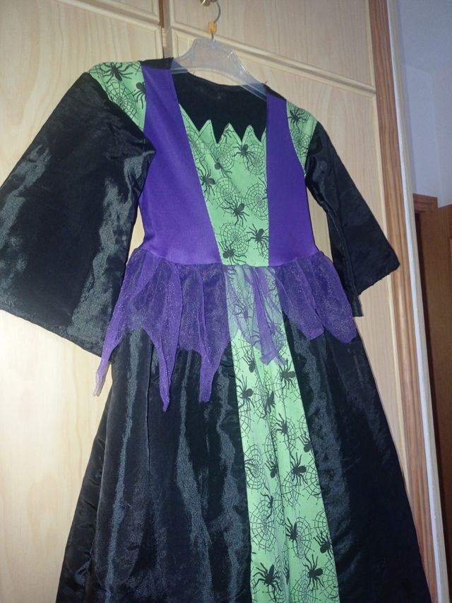 Costume da strega di Halloween per bambini