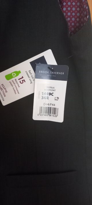 Gilet uomo Brook Taverner grigio