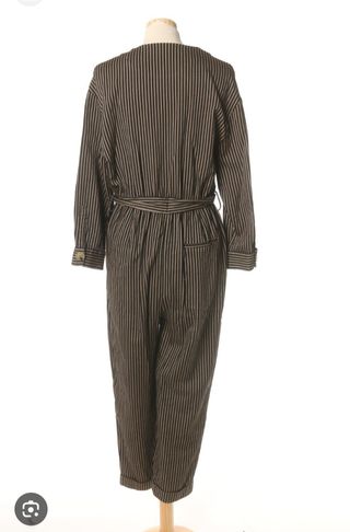 Mono Zara Rayas Beige y Marrón