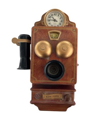 Reloj de Pared Antiguo Radio Classic