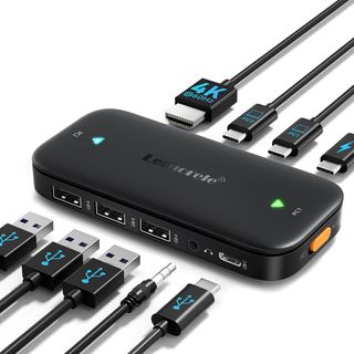 Lemorele KVM Switch HDMI 4K 60Hz