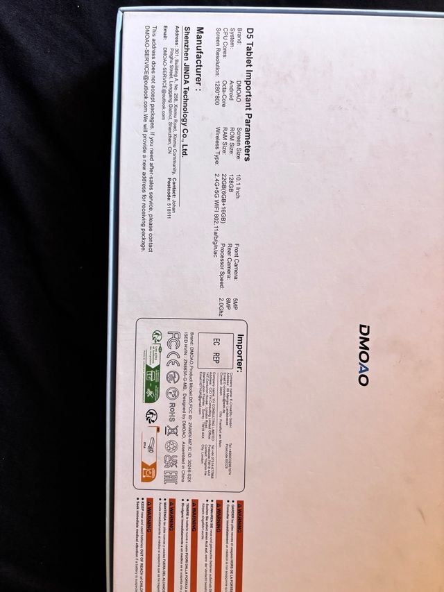 Tablet Dmoao 128GB