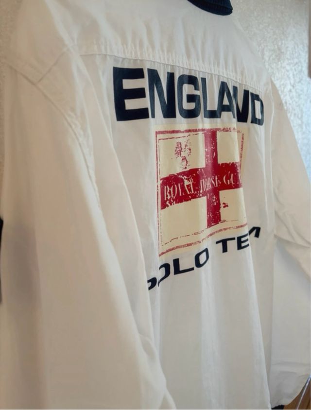 Camicia uomo England bianca