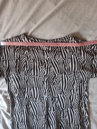 Vestito fantasia zebrata. Nuovo