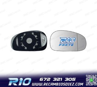 CRISTAL ESPEJO BASE DERECHO SEAT LEON II 05-09 TERMICO