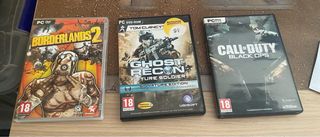 Juegos PC: Borderlands 2, Ghost Recon, Call of Dut