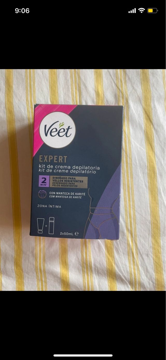 Veet Expert Kit Crema Depilatoria Íntima