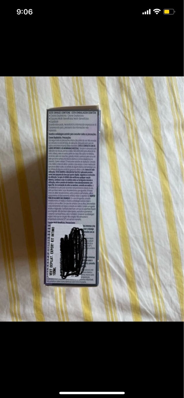 Veet Expert Kit Crema Depilatoria Íntima