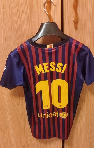 Maglietta Barcelona Messi 10 Bambino