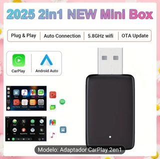Adaptador CarPlay 2 en 1 Mini Box