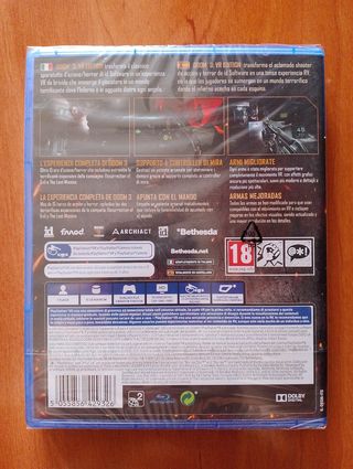 Doom 3 VR Edition PS4 nuevo