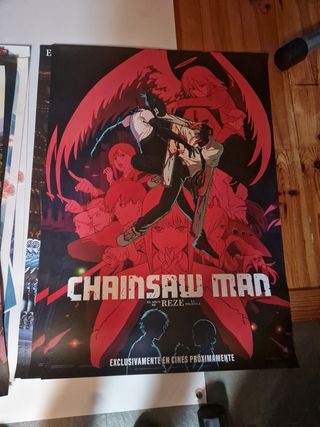 Póster Película Chainsaw Man