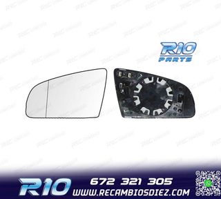 CRISTAL ESPEJO BASE IZQUIERDO AUDI A4 B7 04-08