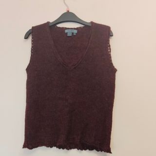 Vaquero y chaleco Zara talla M