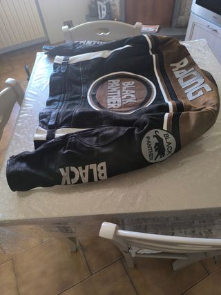 Giubbotto Moto Black Panther Pelle