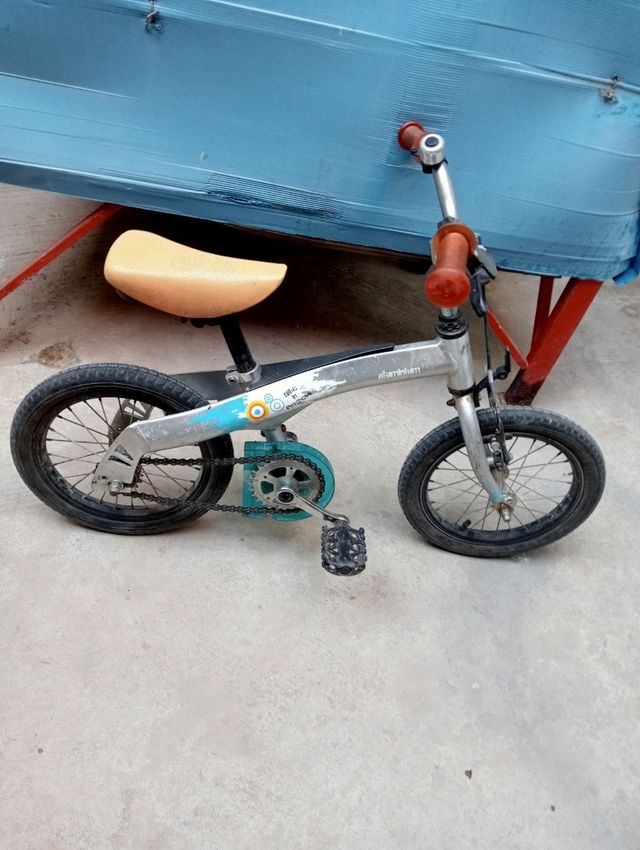 Bicicleta infantil aluminio