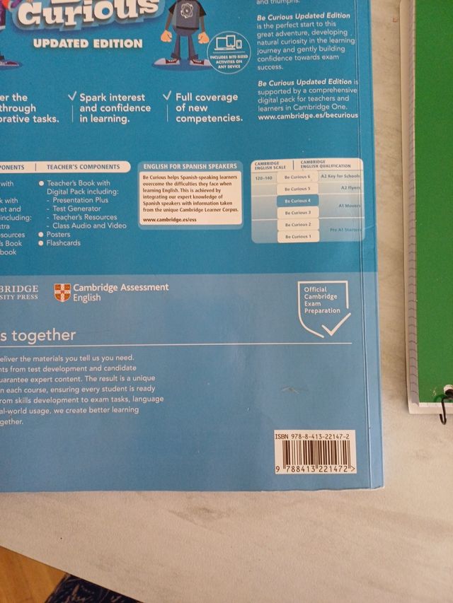 Be Curious Level 4 Pupil's Book with eBook Updated