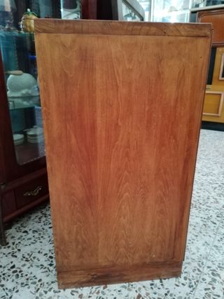 MESILLA RÚSTICA MADERA CON PUERTA