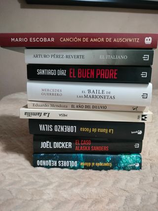 Libros / Novelas / Autores contemporáneos