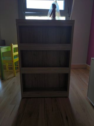 Escritorio extensible de madera