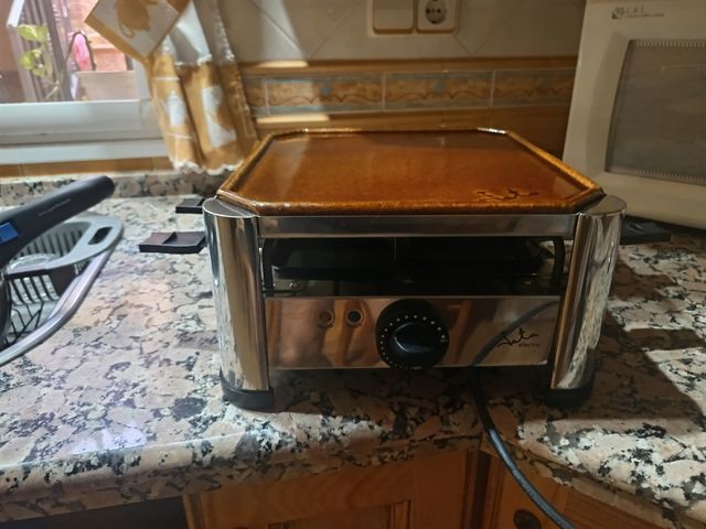 Plancha Eléctrica Jata Terracota 1200W