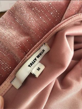 Top -Sottogiacca lucido rosa