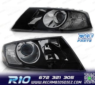 FAROS PARA SKODA OCTAVIA 05-08 FONDO NEGRO