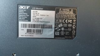 Pantalla Acer X203W LCD Monitor