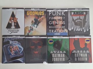 Lote 8 Steelbooks 4K UHD Bluray