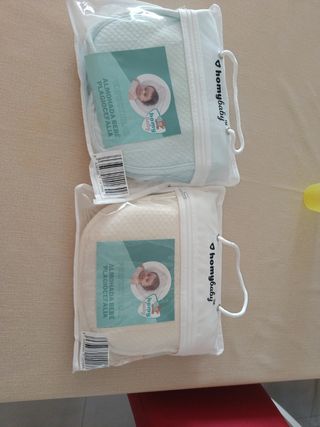 2 Almohadas bebé Homybaby plagiocefalia