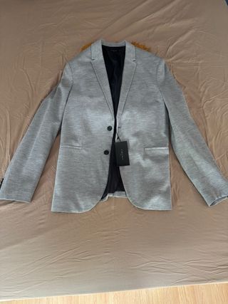 Americana Zara Gris Talla XXL