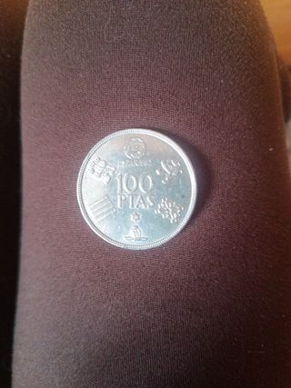Moneda 100 Pesetas 1982 Juan Carlos Rey