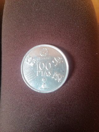 Moneda 100 Pesetas 1982 Juan Carlos Rey